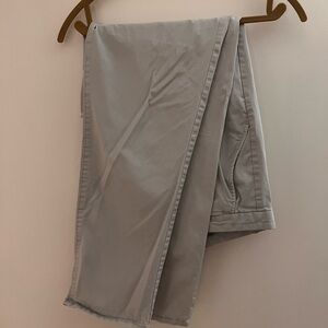 Gray Casual Pants